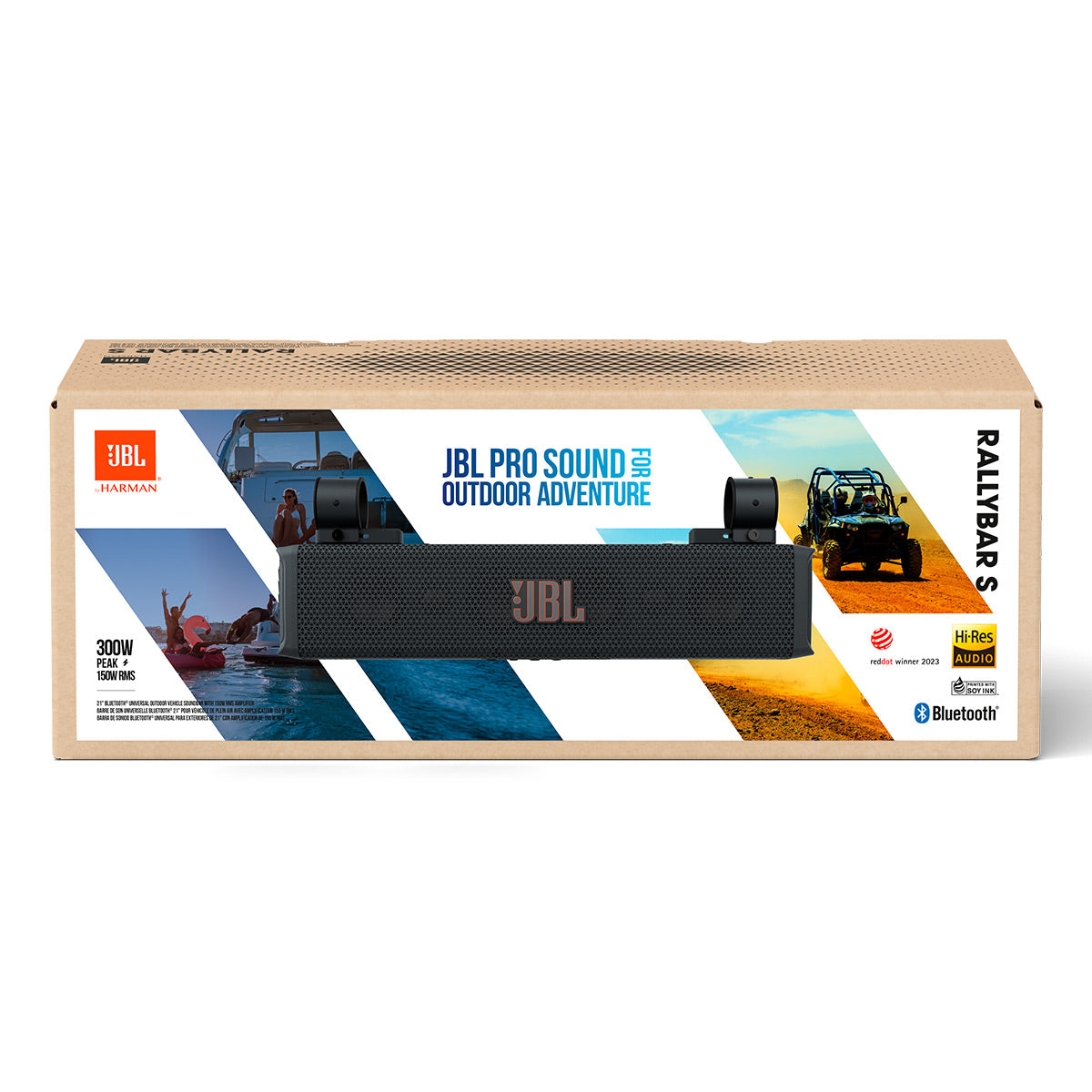JBL Rallybar S Powered 21 Inch Bluetooth Soundbar