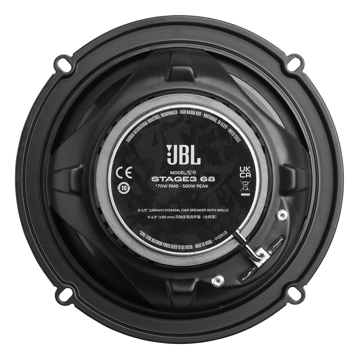 JBL Stage3 68 6.5&rdquo; 2-Way Coaxial Speakers - Pair