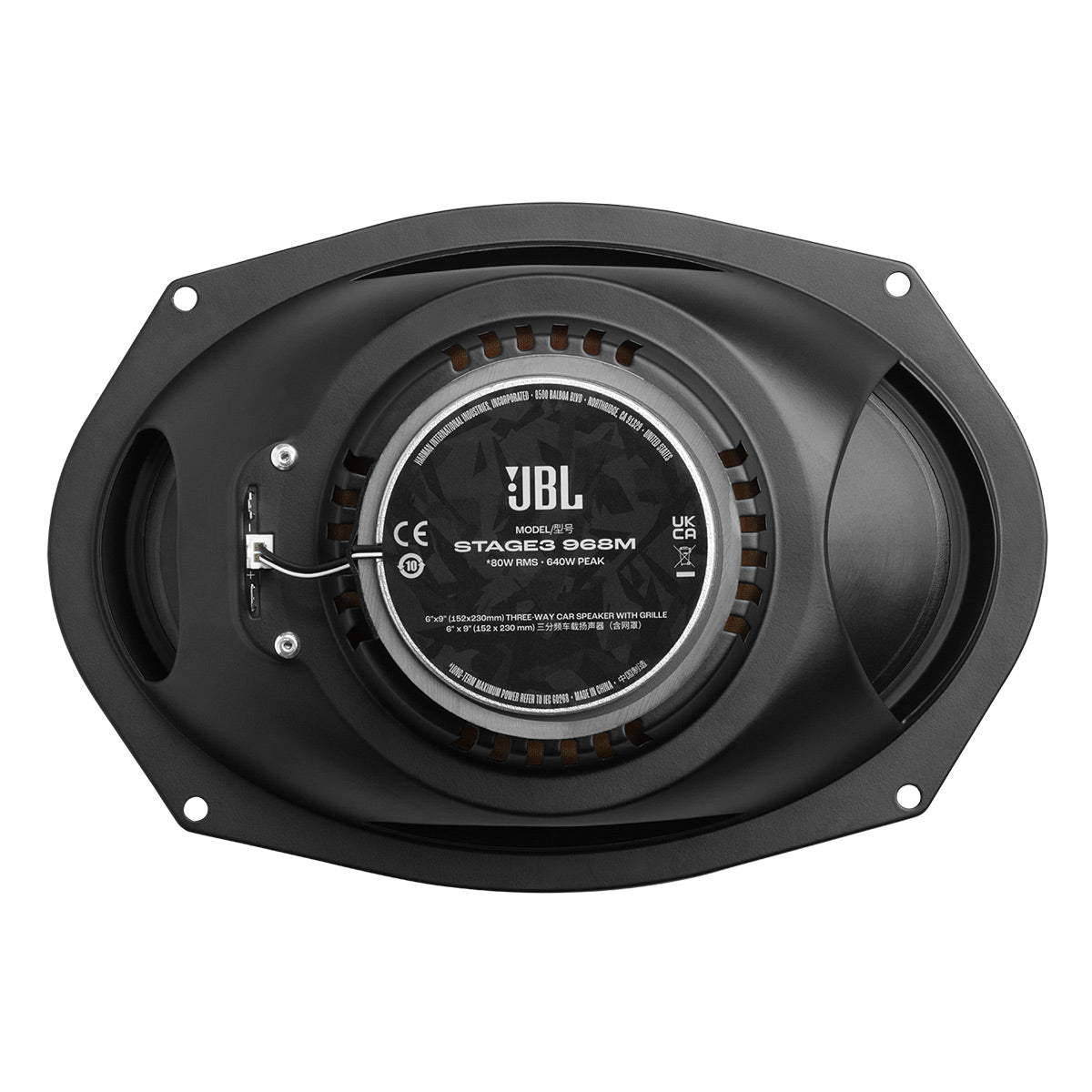 JBL Stage3 968M 6&rdquo; x 9&rdquo; 3-Way Speakers - Pair