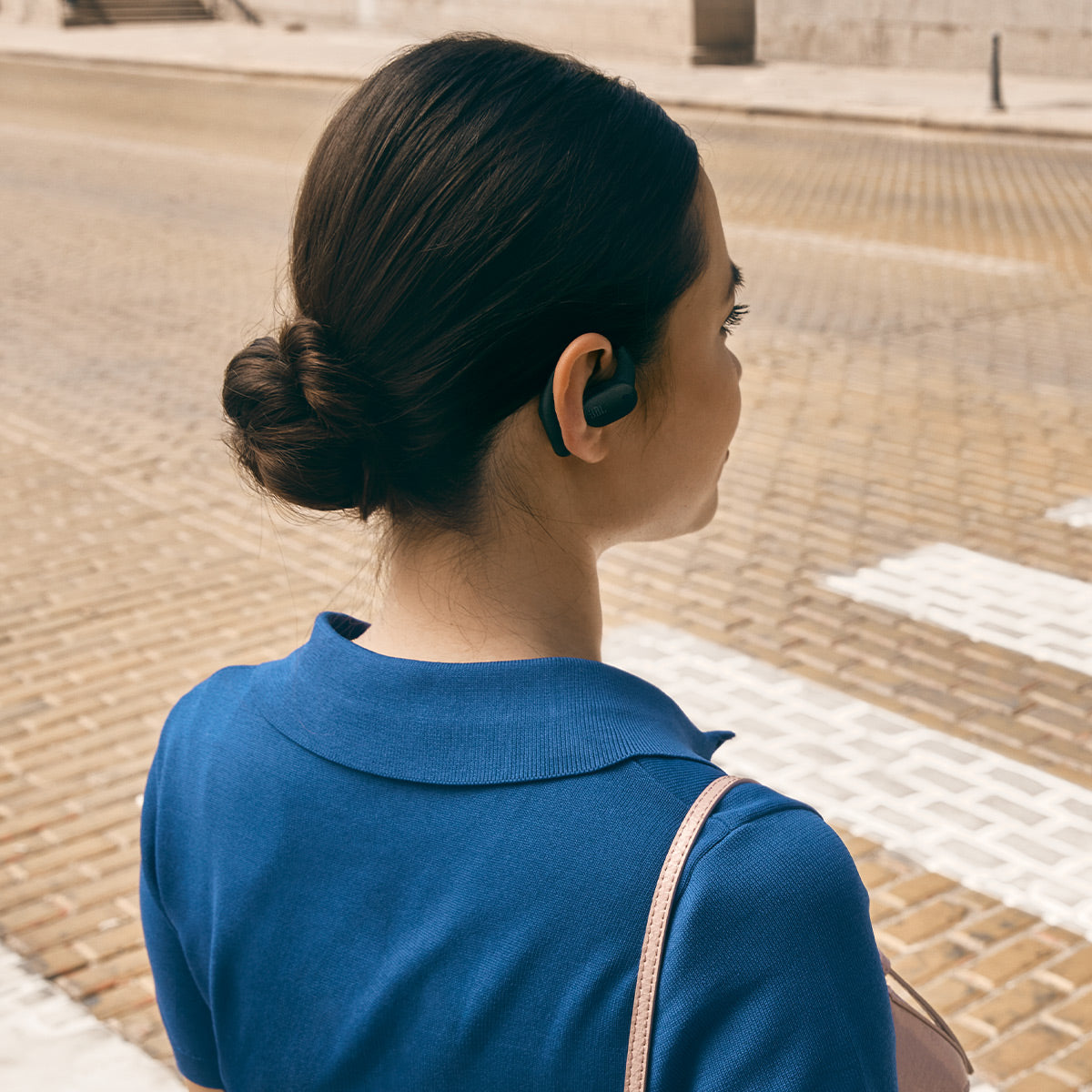 JBL Sense Lite Open-Ear True Wireless Earbuds (Black)