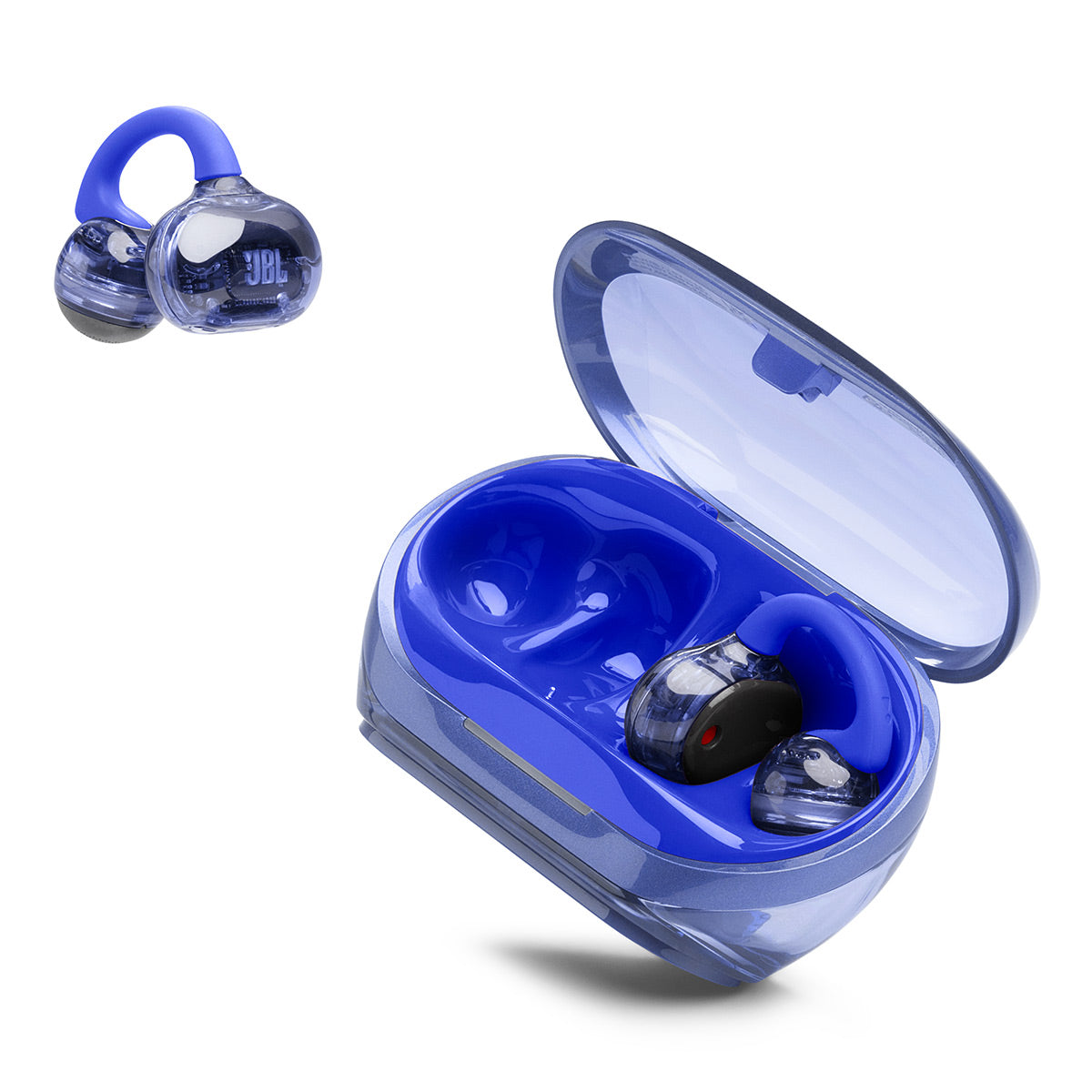 JBL Soundgear Clips Open-Ear True Wireless Earbuds (Blue)