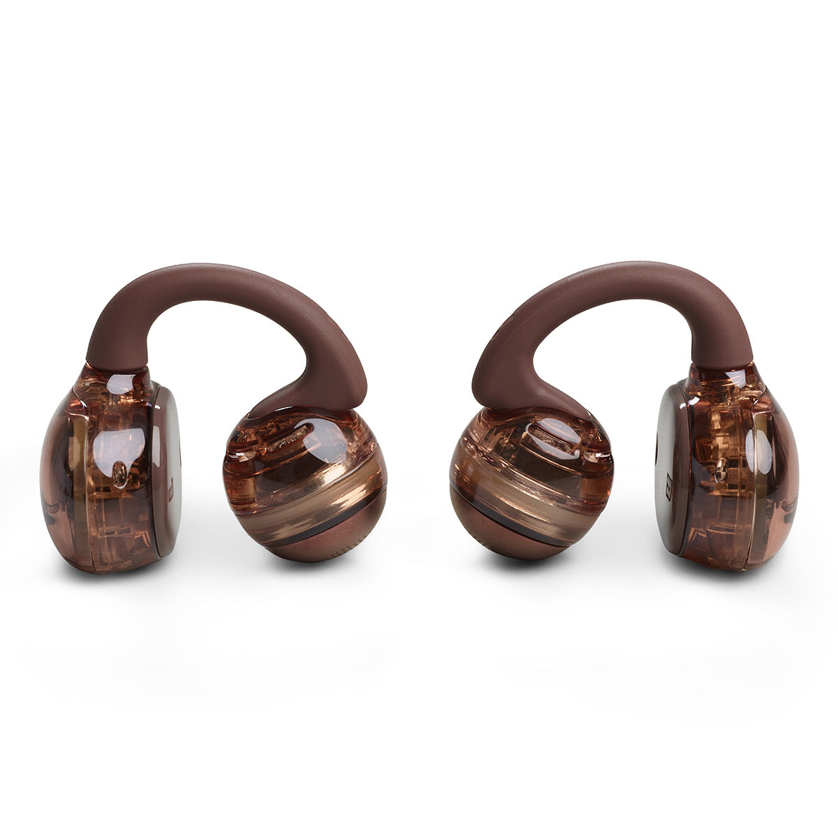 JBL Soundgear Clips True Wireless Open-Ear Headphones Bundle with gSport Case (Copper)