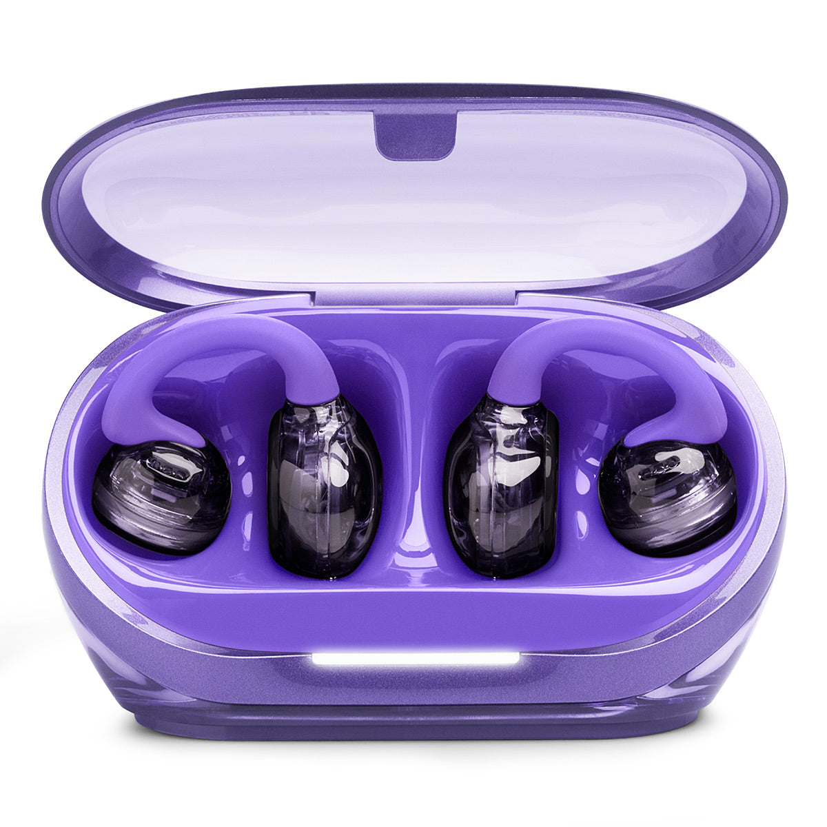 JBL Soundgear Clips Open-Ear True Wireless Earbuds (Purple)
