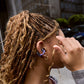 JBL Soundgear Clips Open-Ear True Wireless Earbuds (Purple)