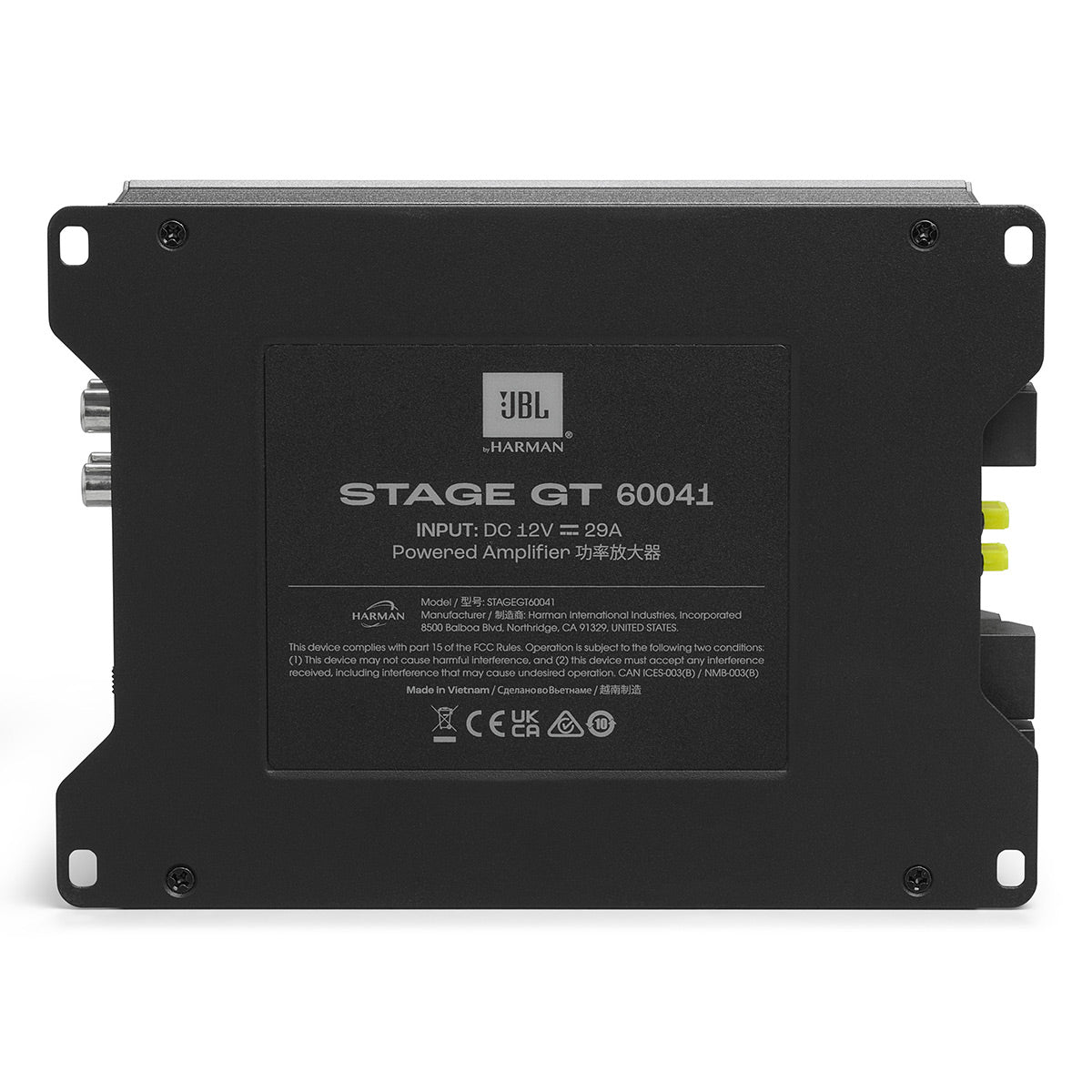 JBL Stage GT 60041 4 Channel Car Amplifier