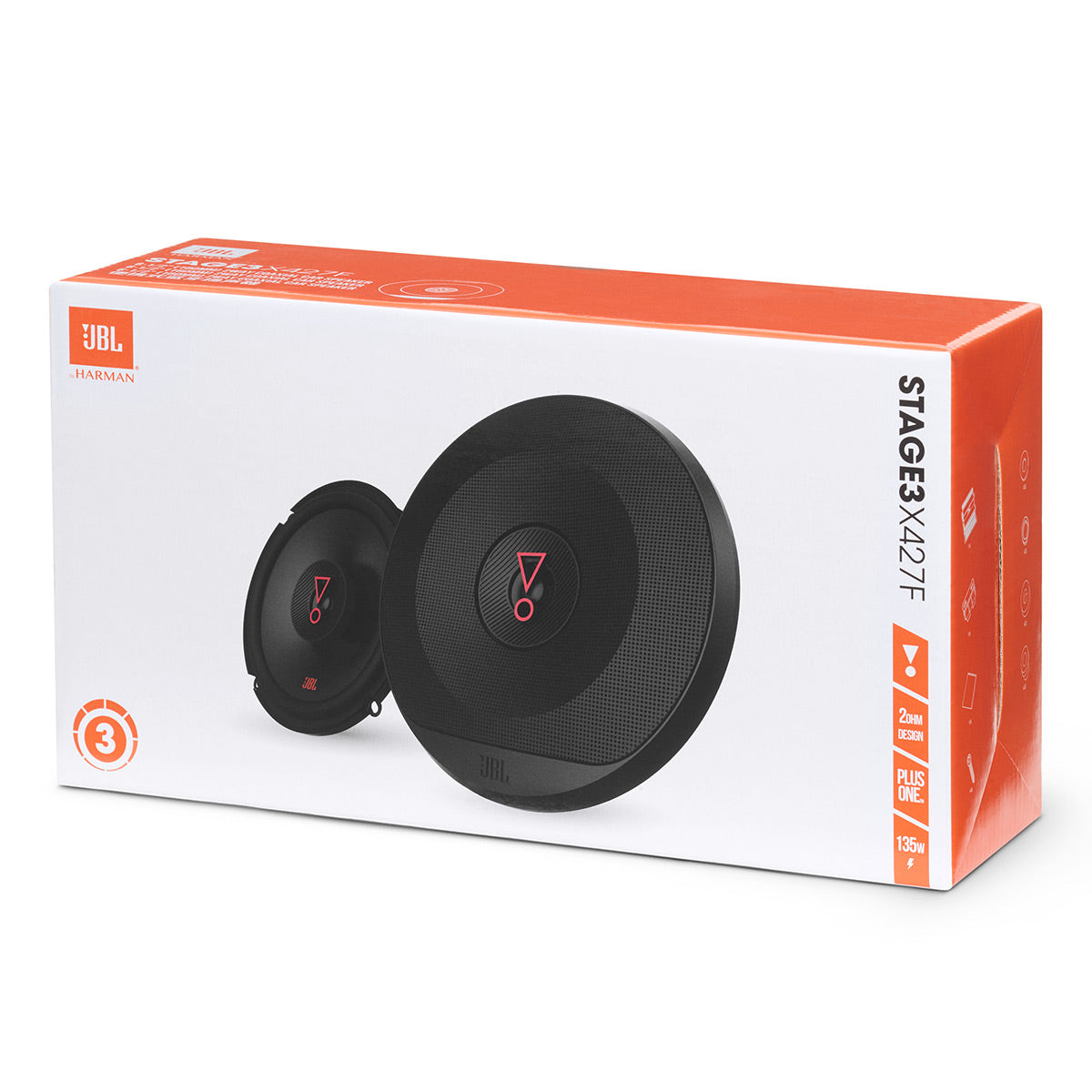 JBL Stage 3 427F 4" Stage 3 2 Way Coaxial Speakers - Pair