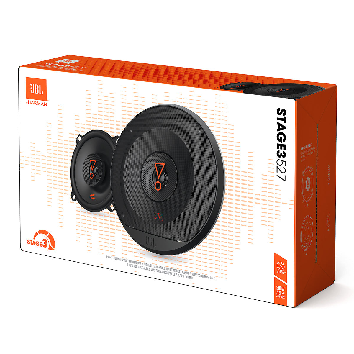 JBL Stage 3 527 5.25" 2 Way Coaxial Speakers - Pair