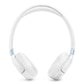 JBL Tune 680NC Wireless On-Ear Noise Cancelling Headphone Bundle with gSport Case (White)