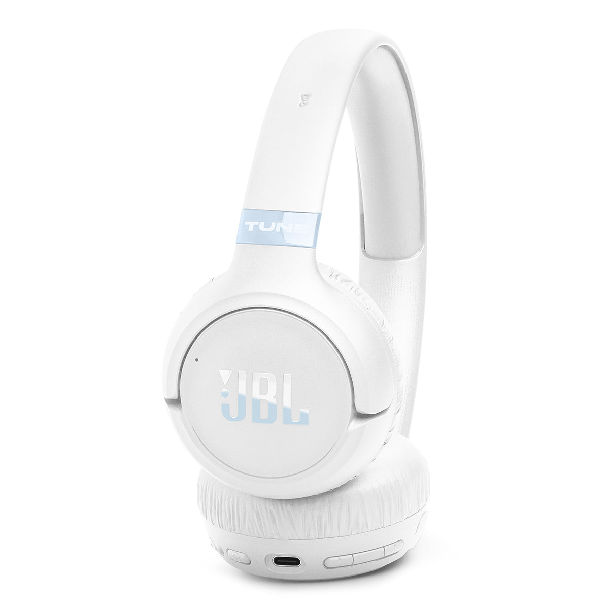 JBL Tune 680NC Active Noise Cancelling On Ear Bluetooth Headphones (White)