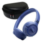 JBL Tune 680NC Wireless On-Ear Noise Cancelling Headphone Bundle with gSport Case (Blue)