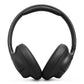 Black over-ear headphones with padded headband and cushioned ear cups