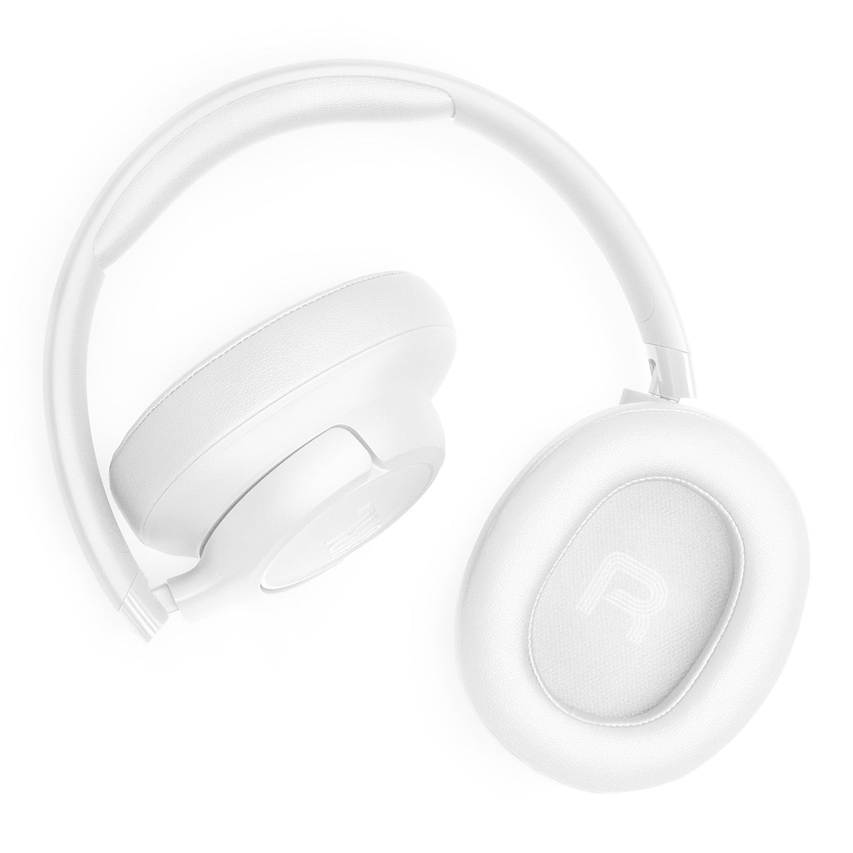 JBL Tune 730BT Wireless Over Ear Bluetooth Headphone Bundle with gSport Case (White)