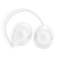 JBL Tune 730BT Wireless Over Ear Bluetooth Headphone Bundle with gSport Case (White)