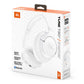 JBL Tune 730BT Wireless Over Ear Bluetooth Headphone Bundle with gSport Case (White)