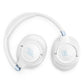 JBL JBL Tune 780NC Wireless Over Ear Noise Cancelling Headphone Bundle with gSport Case (White)
