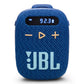 JBL Wind 3 Handlebar Bluetooth Speaker with FM Radio (Blue)