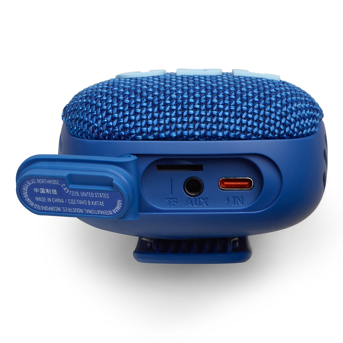 JBL Wind 3 Handlebar Bluetooth Speaker with FM Radio (Blue)
