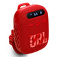 JBL Wind 3 Handlebar Bluetooth Speaker with FM Radio (Red)