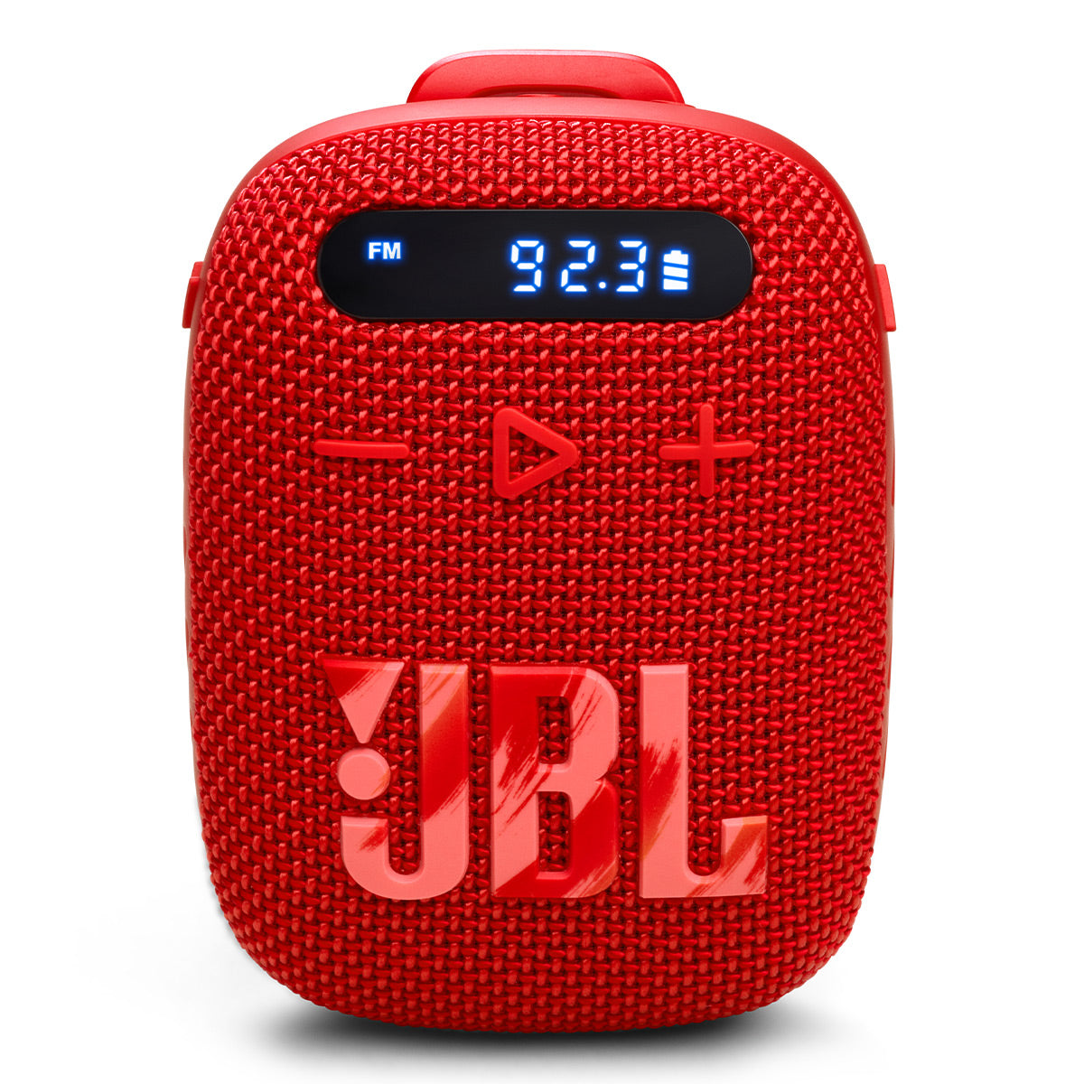 JBL Wind 3 Handlebar Bluetooth Speaker with FM Radio (Red)