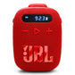 JBL Wind 3 Handlebar Bluetooth Speaker with FM Radio (Red)