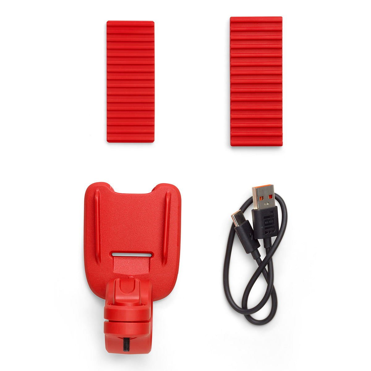 JBL Wind 3 Handlebar Bluetooth Speaker with FM Radio (Red)