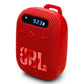 JBL Wind 3 Handlebar Bluetooth Speaker with FM Radio (Red)