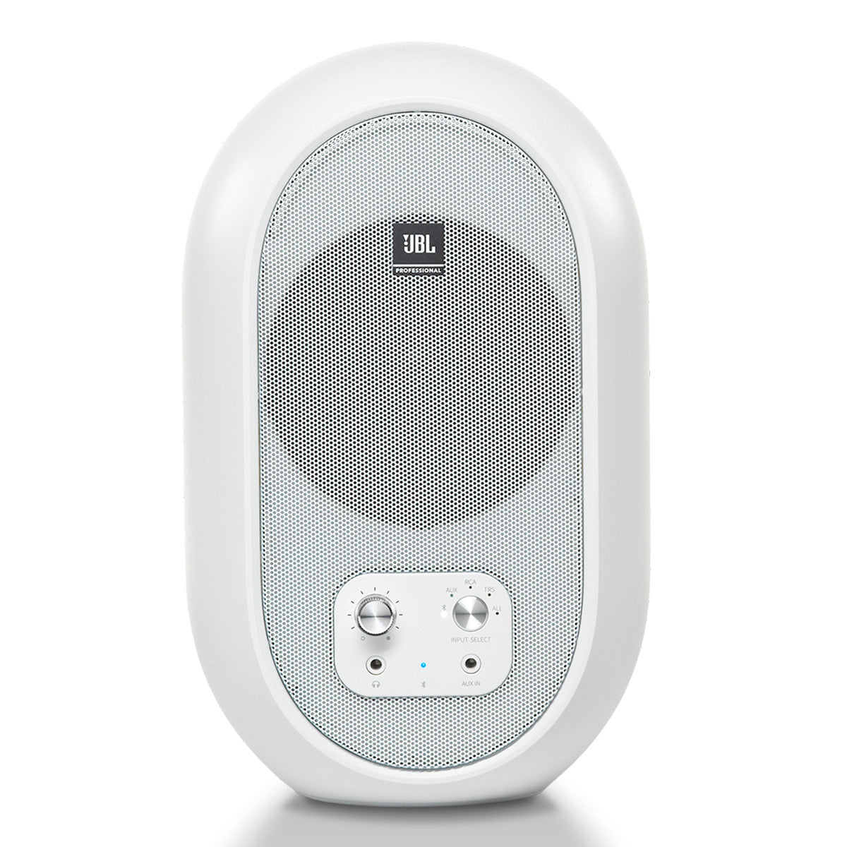 JBL Pro 104-BT 4.5 Inch Compact Desktop Reference Monitors with Bluetooth - Pair (White)