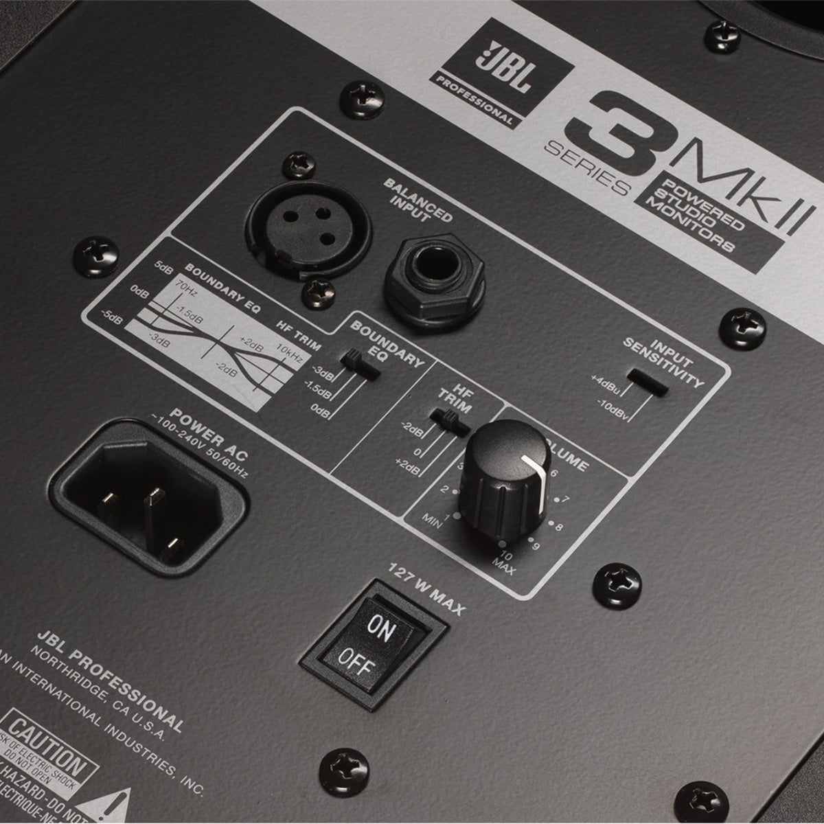 JBL Professional 305P MkII 5 Inch 2-Way Powered Studio Monitor - Each