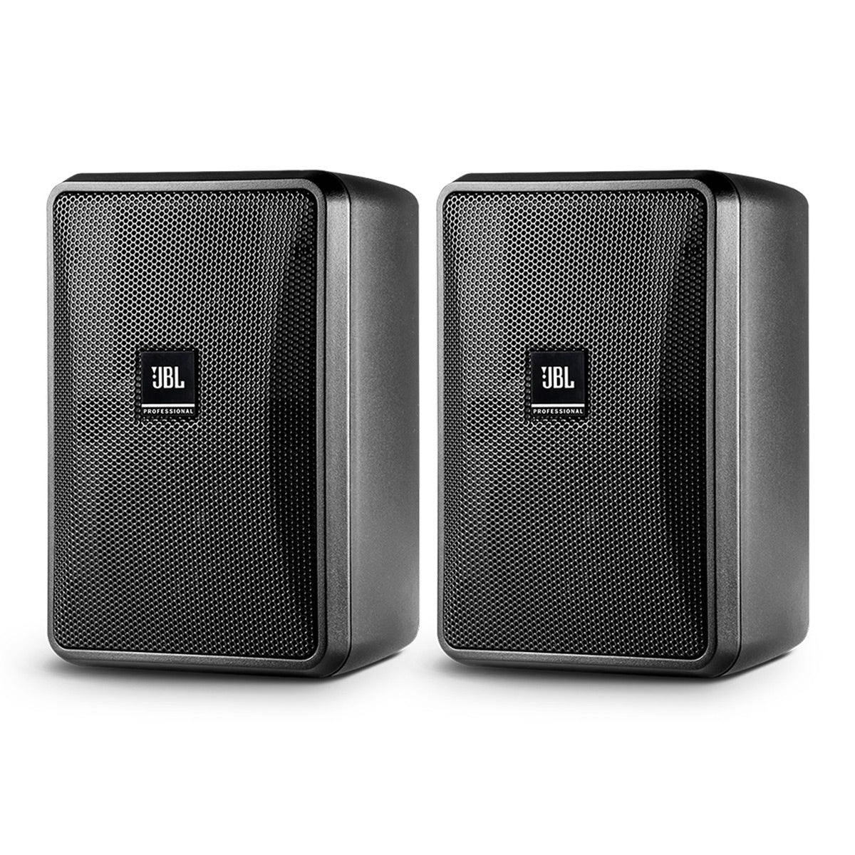 JBL Professional Control 23-1 2-Way 3 Inch Indoor/Outdoor Speaker - Pair (Black)