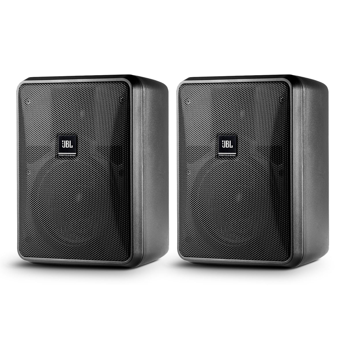 JBL Professional Control 25-1L 8-Ohm 2-Way 5.25 Inch Indoor/Outdoor Speaker - Pair (Black)