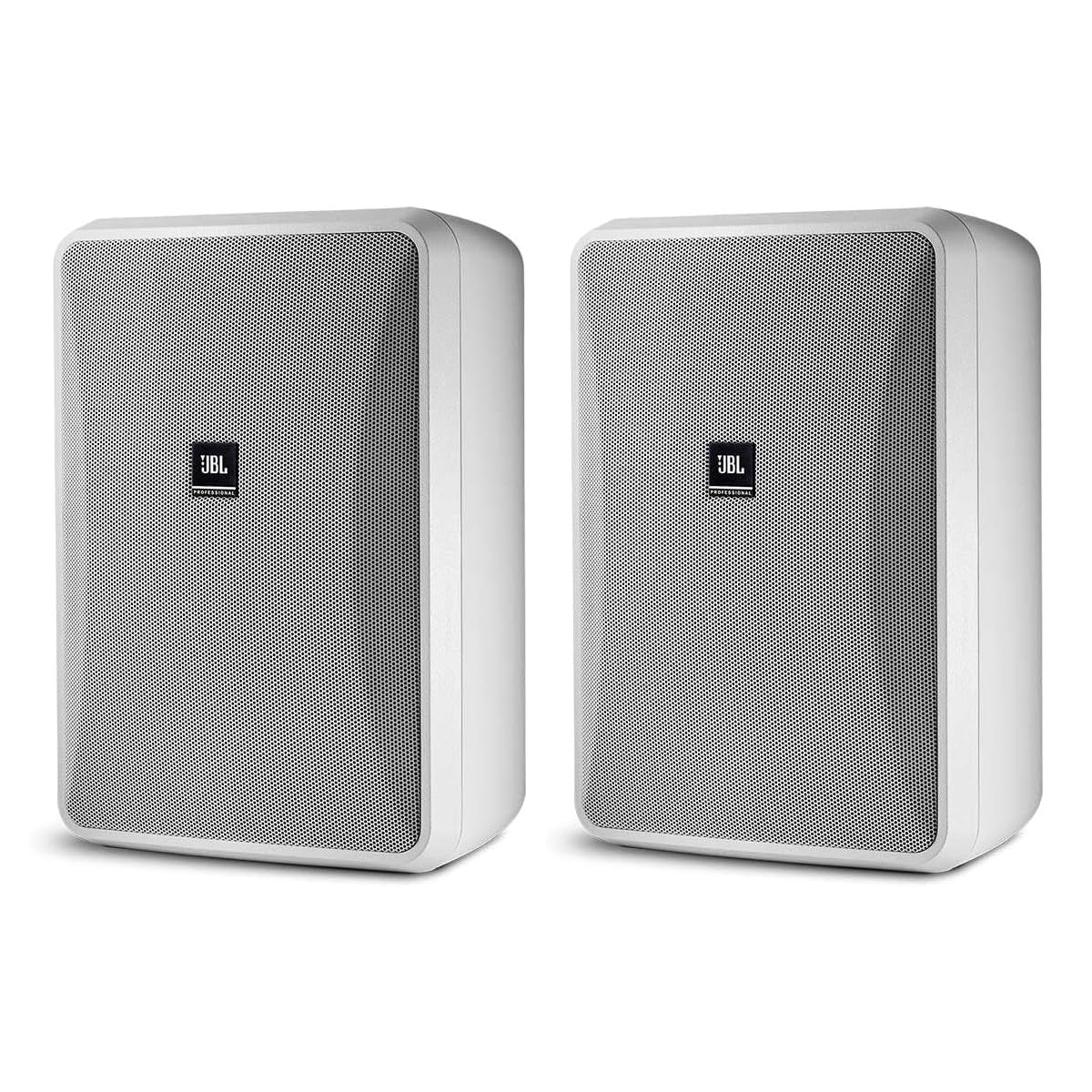JBL Professional Control 28-1 2-Way 8 Inch Indoor/Outdoor Speakers - Pair (White)