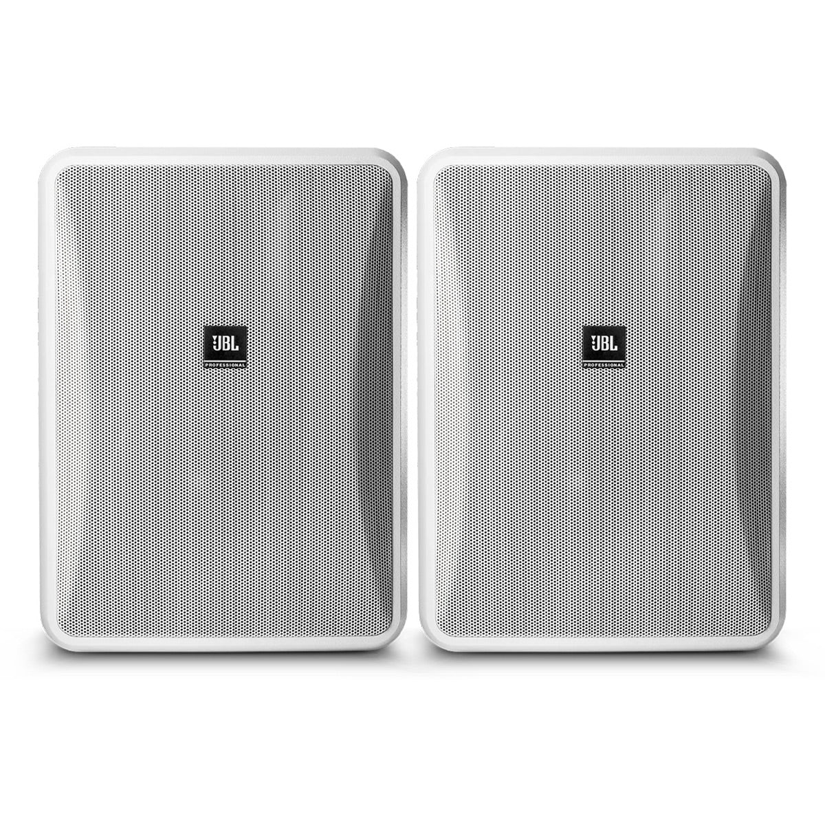 JBL Professional Control 28-1 2-Way 8 Inch Indoor/Outdoor Speakers - Pair (White)