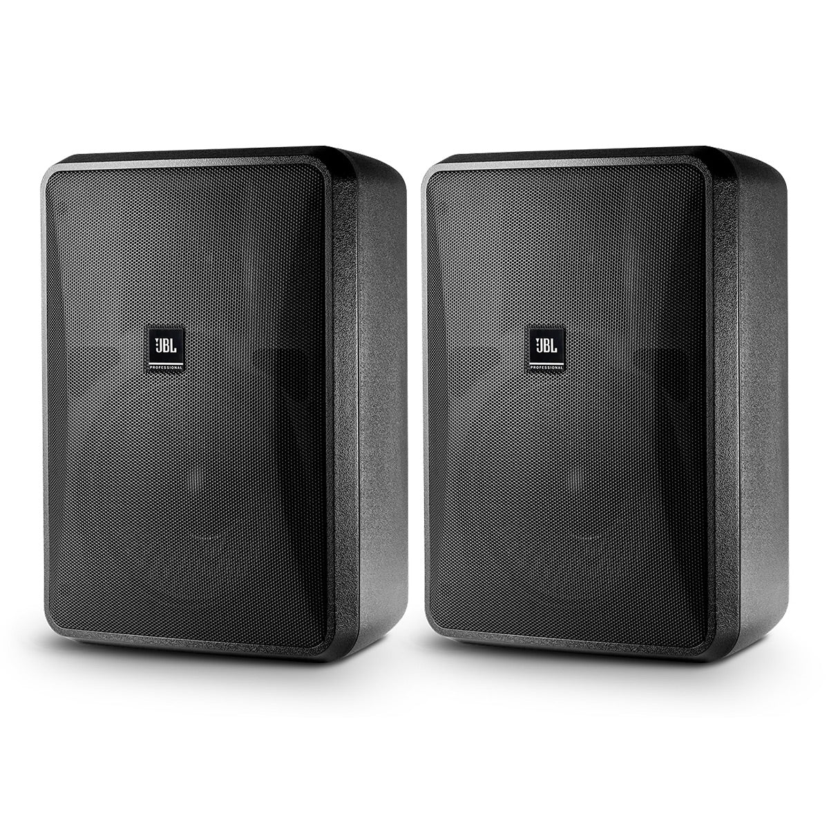 JBL Professional Control 28-1L 8-Ohm 8 Inch Indoor/Outdoor Speakers - Pair (Black)