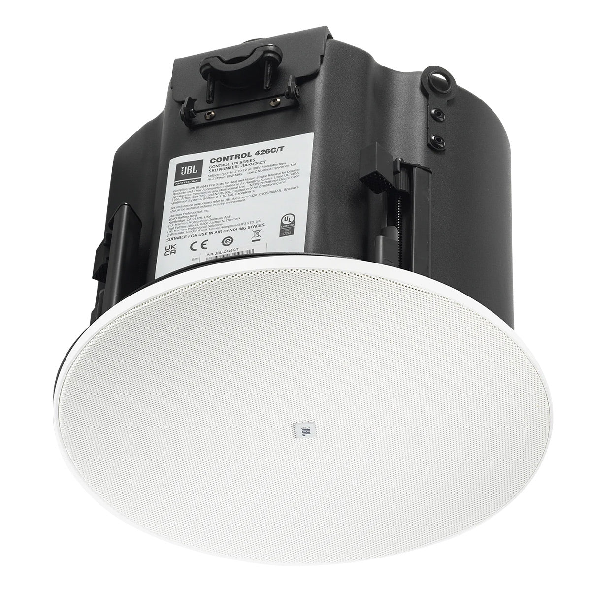 JBL Professional Control 426C/T 6.5" CRBI&trade; Equipped Two-Way Coaxial Ceiling Loudspeakers - Pair