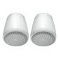 JBL Pro Control 65P/T 5.25 Inch Full-Range Pendant Speaker - Pair (White)