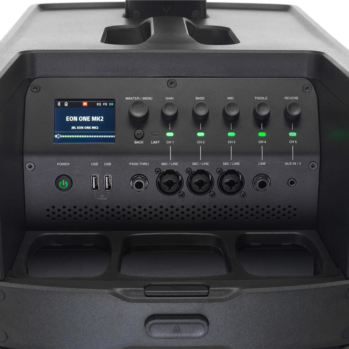 JBL Pro EON ONE Mk2 10 Inch Rechargeable Column PA with Built-In Mixer & DSP