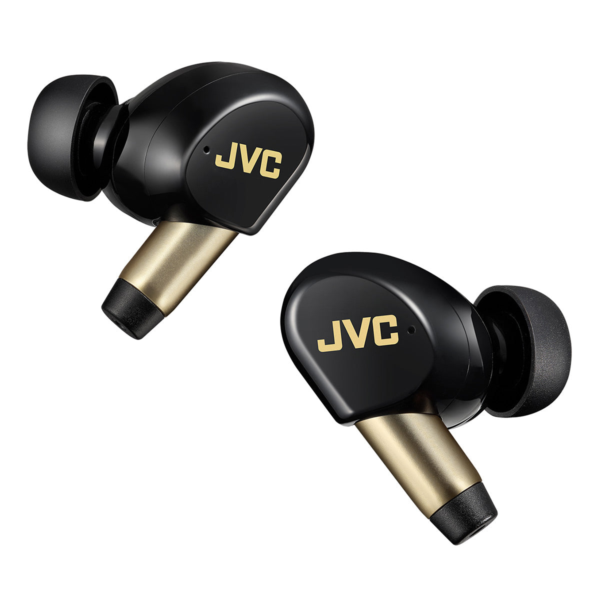 JVC WOOD Masterpiece Wireless Noise Cancelling Earbuds (Black)