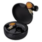 JVC WOOD Masterpiece Wireless Noise Cancelling Earbuds (Sunburst Brown)
