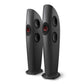 KEF Blade Two Meta Floorstanding Speaker - Pair (Charcoal Grey/Red)