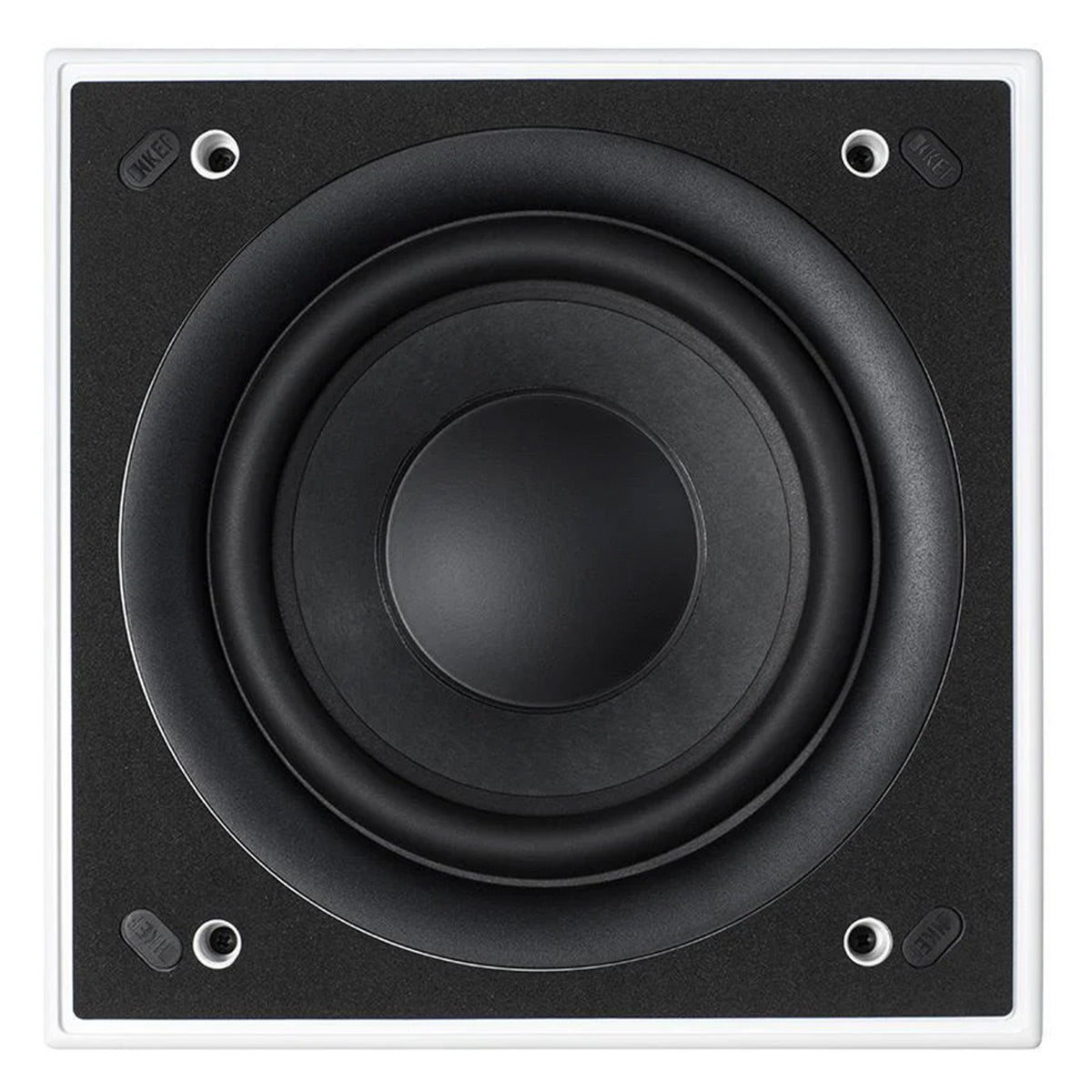 KEF Ci200QSB-THX In-Wall Or In-Ceiling Subwoofer - Pair (White)