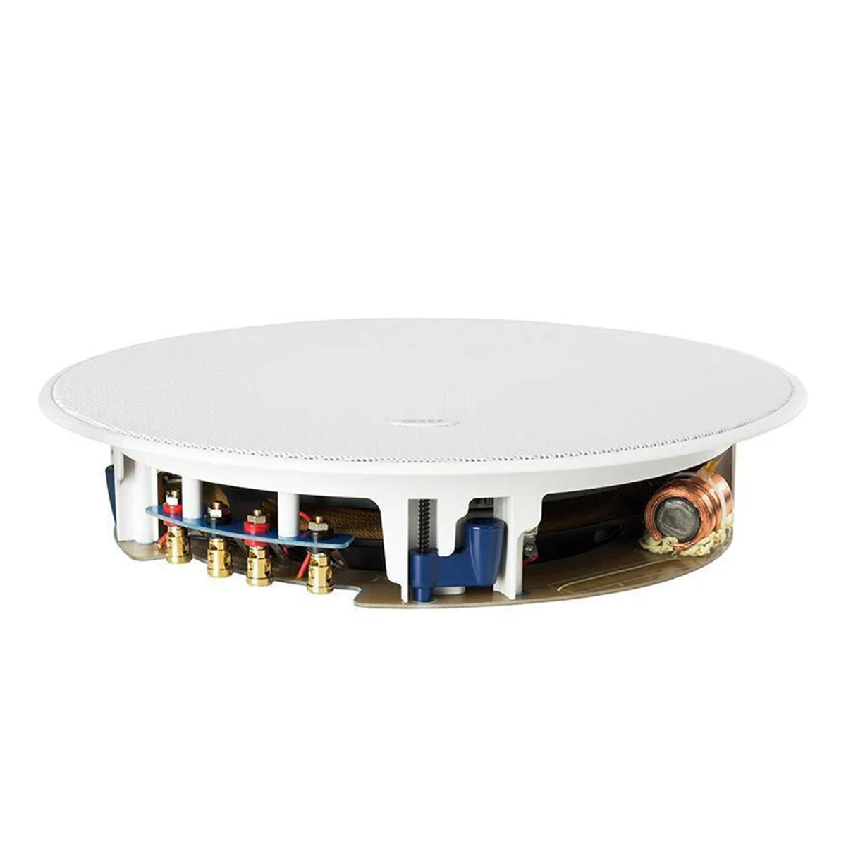 KEF Ci200TRB T Series 8 Inch Thin Subwoofer (White)