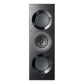 KEF Ci3160REFM-THX Reference Meta In-Wall Speaker (Gloss Black/Grey)