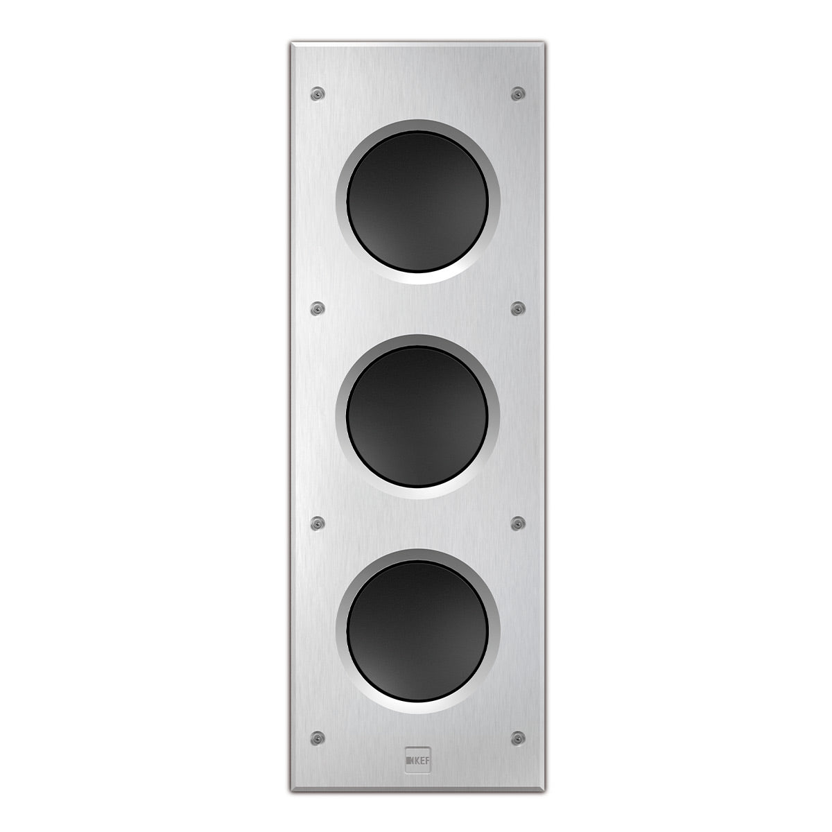 KEF Ci3160RLB-THX In-Wall Subwoofer (Silver)