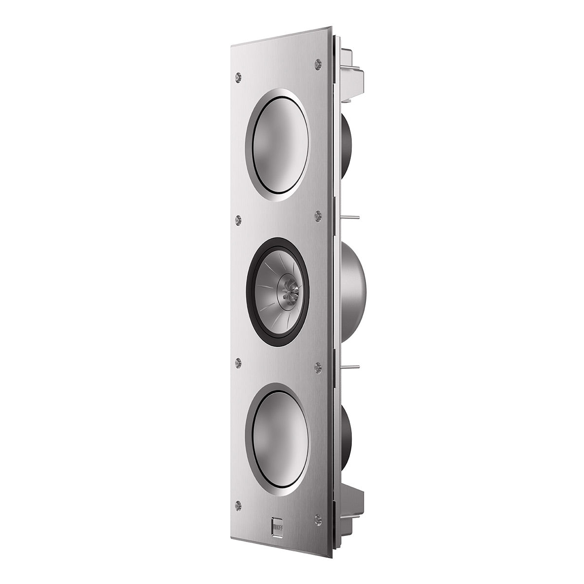 KEF Ci3160RLM-THX Meta In-Wall Speaker (Silver)
