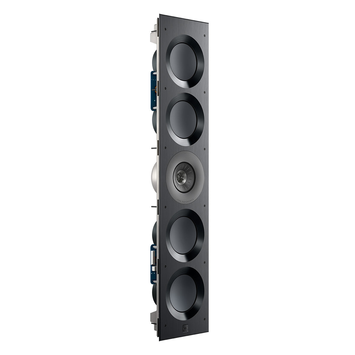 KEF Ci5160REFM-THX Reference Meta In-Wall Speaker (Gloss Black/Grey)