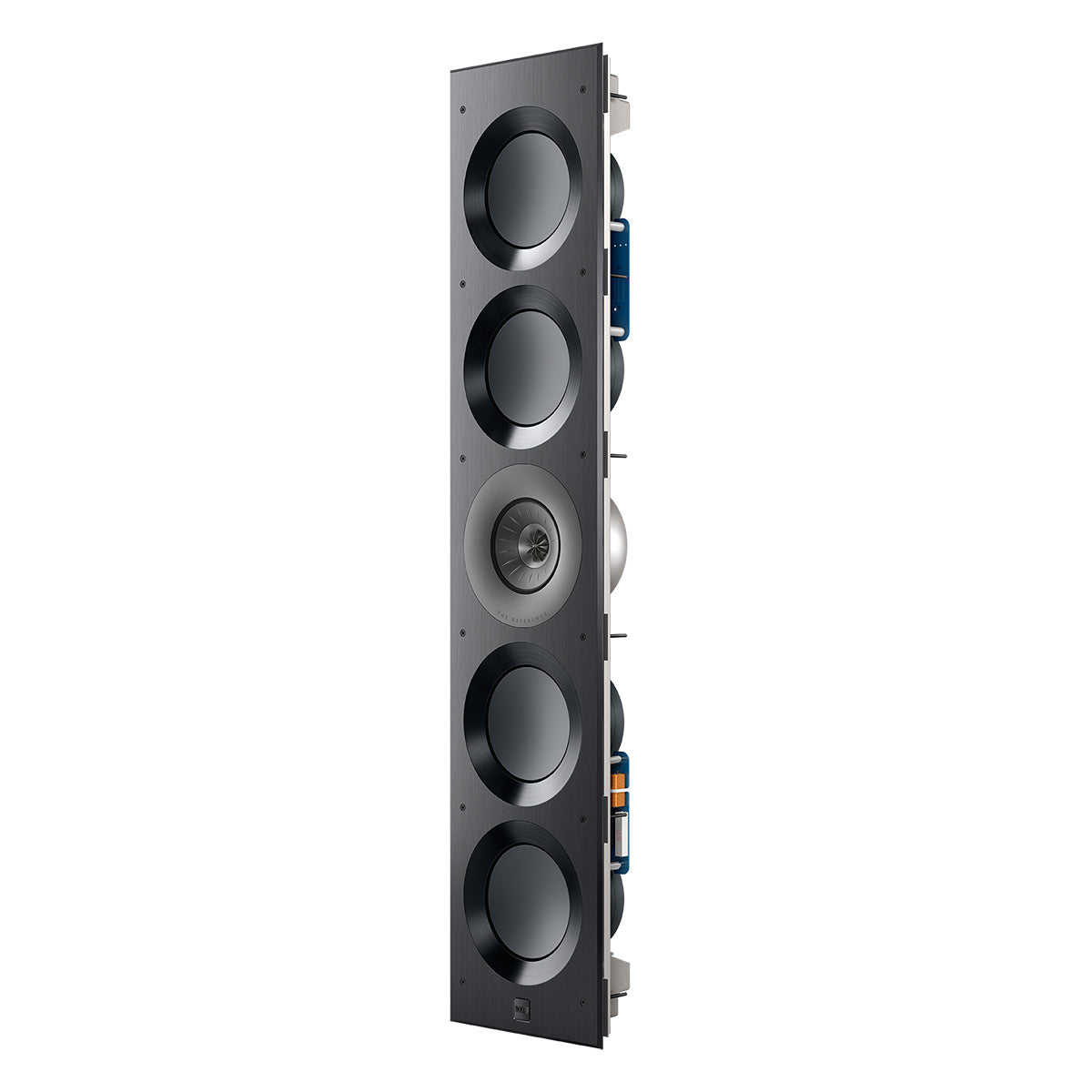 KEF Ci5160REFM-THX Reference Meta In-Wall Speaker (Gloss Black/Grey)