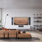 KEF Ci5160REFM-THX Reference Meta In-Wall Speaker (Gloss Black/Grey)