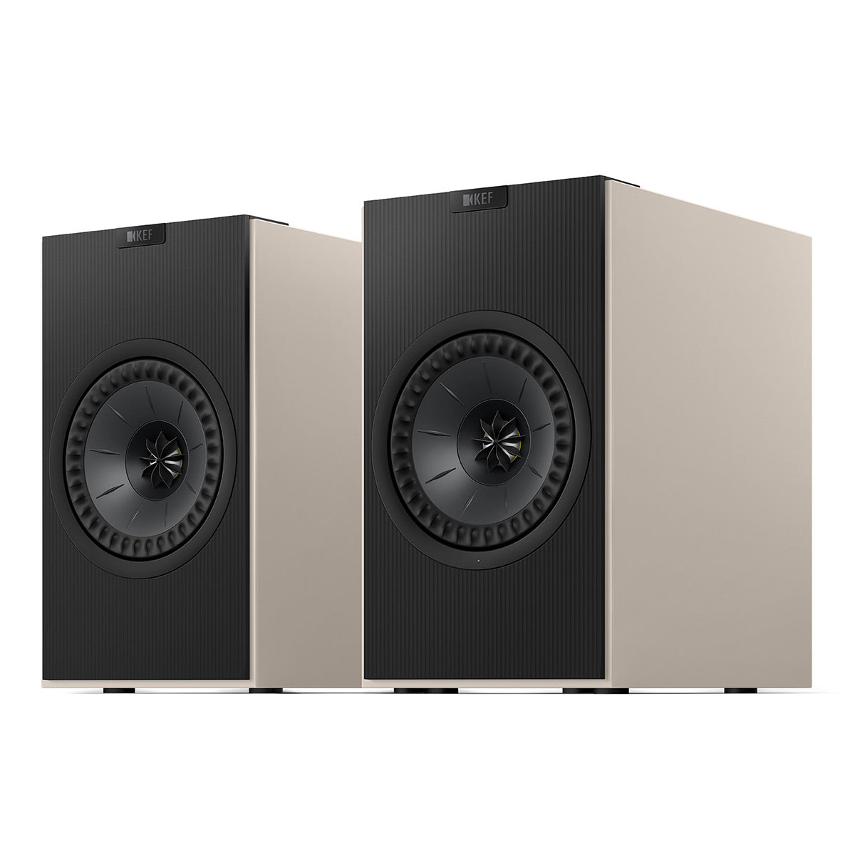 KEF Coda W Bluetooth Bookshelf Speakers - Pair (Nickle Grey)