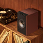 KEF Coda W Bluetooth Bookshelf Speakers - Pair (Vintage Burgundy)