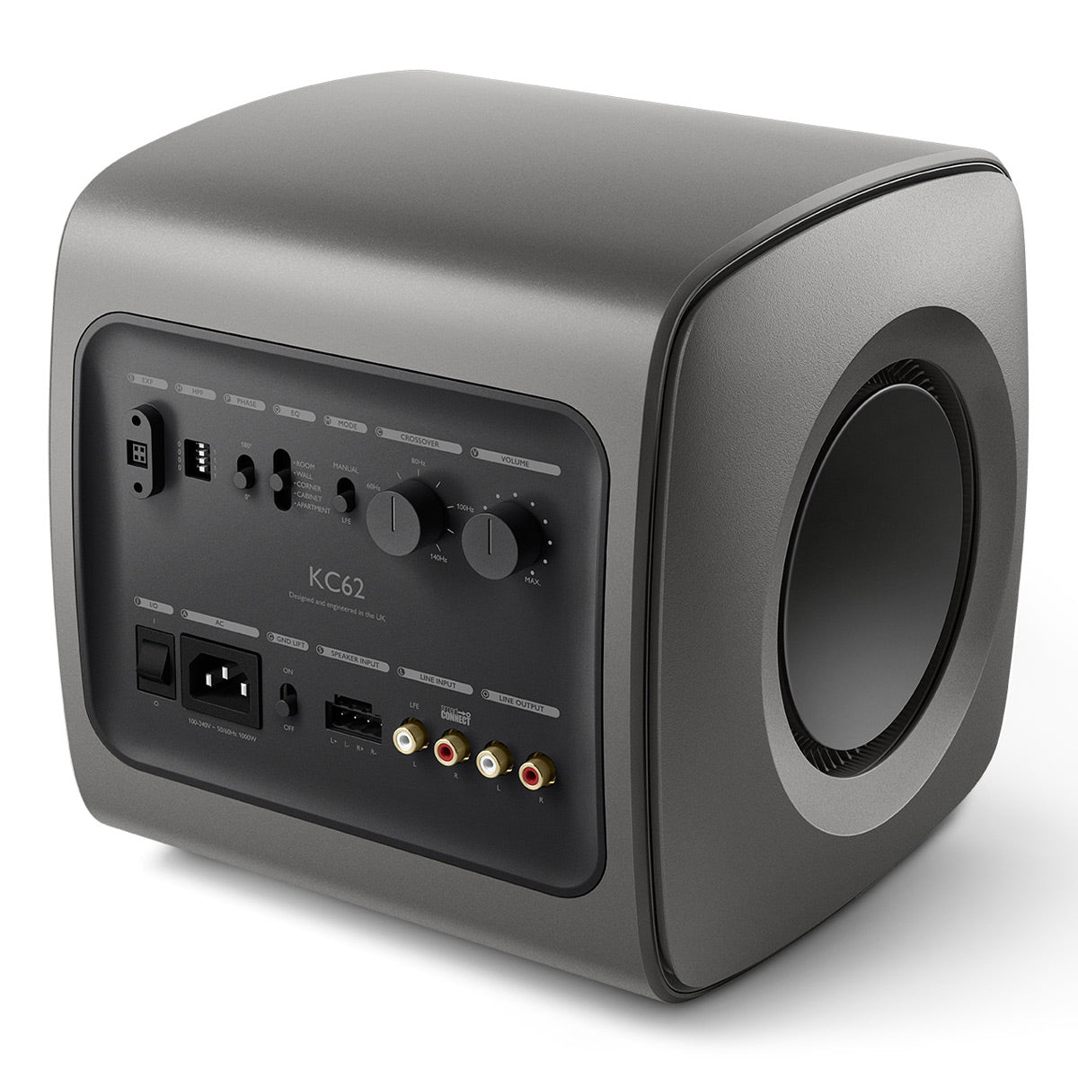 KEF K62 Dual 6.5" Subwoofer (Titanium)